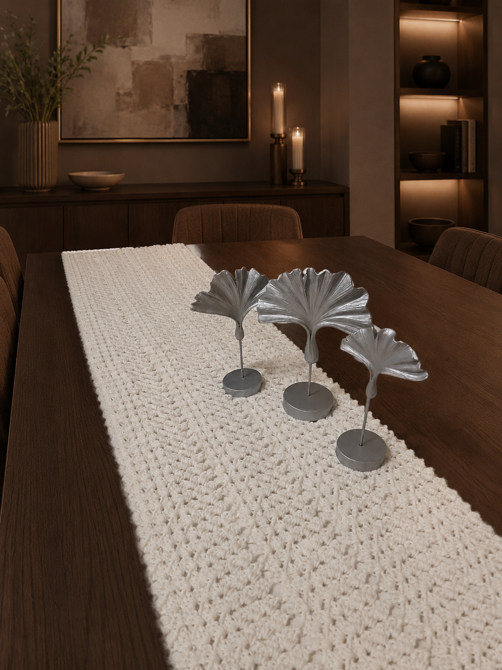 Ovela Ginko Silver (Set of 3)