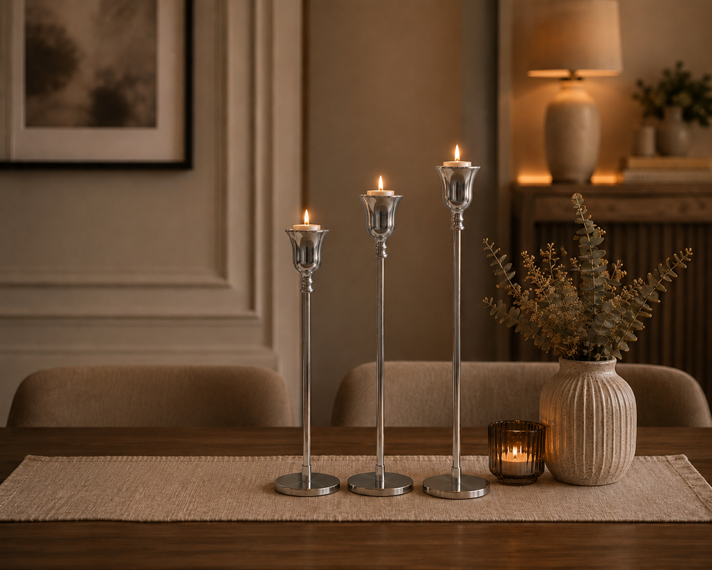 Aria Candle Holder Set (3 or 6 pieces)
