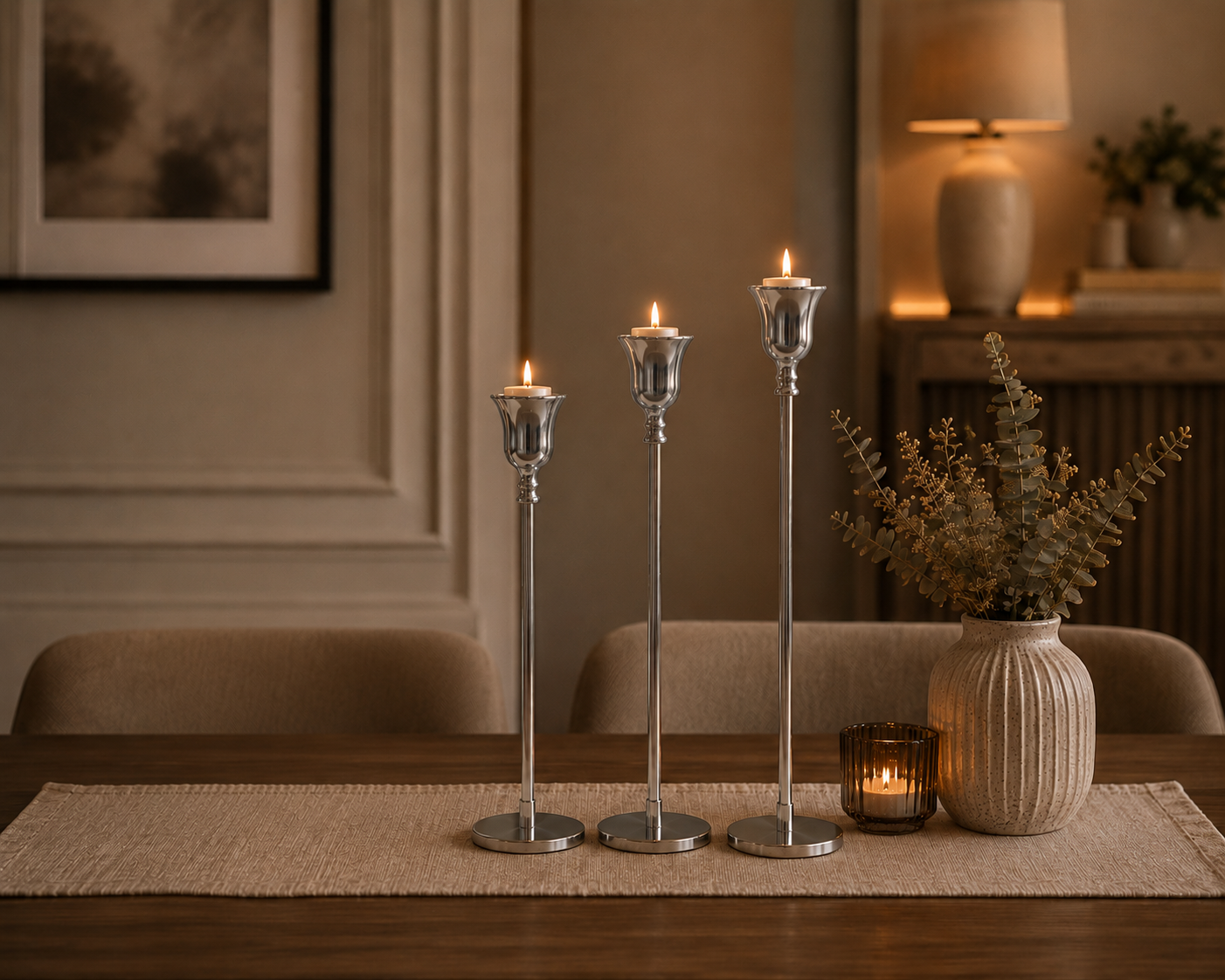 Aria Candle Holder Set (3 or 6 pieces)