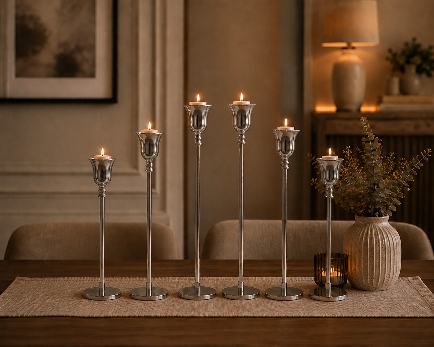 Aria Candle Holder Set (3 or 6 pieces)
