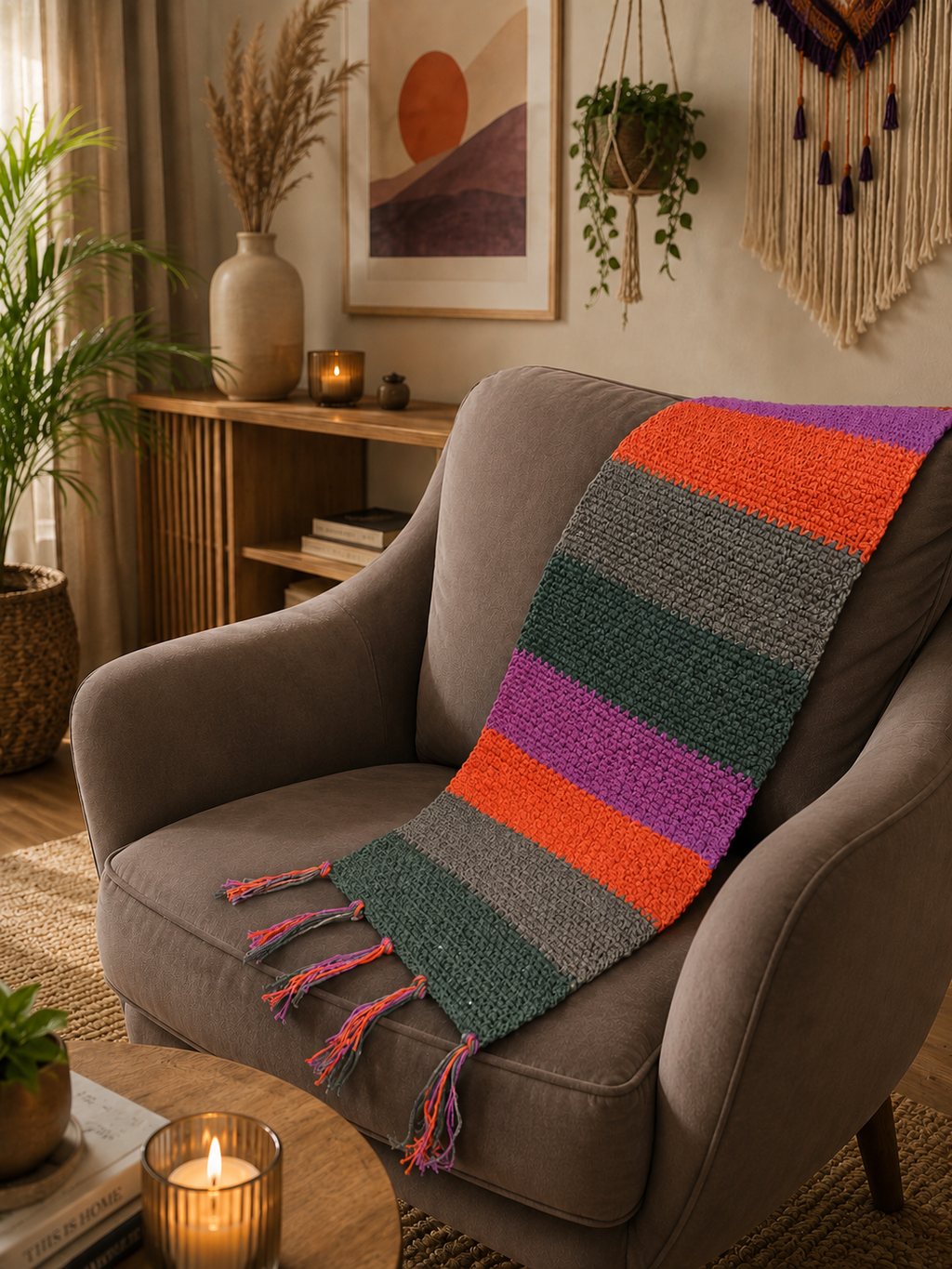 "Ovela Spice" table runner