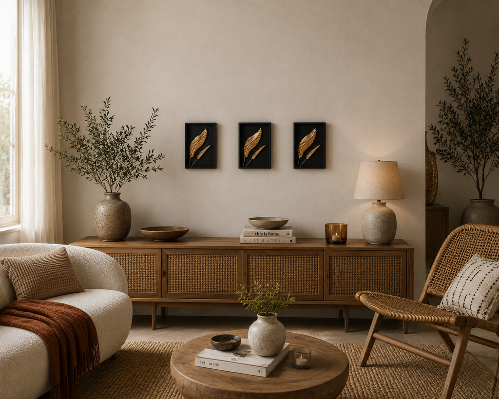 Verde Wall decor with Solis decor - (5 pieces)