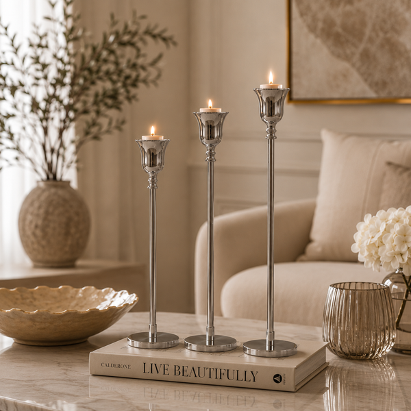 Aria Candle Holder Set (3 or 6 pieces)