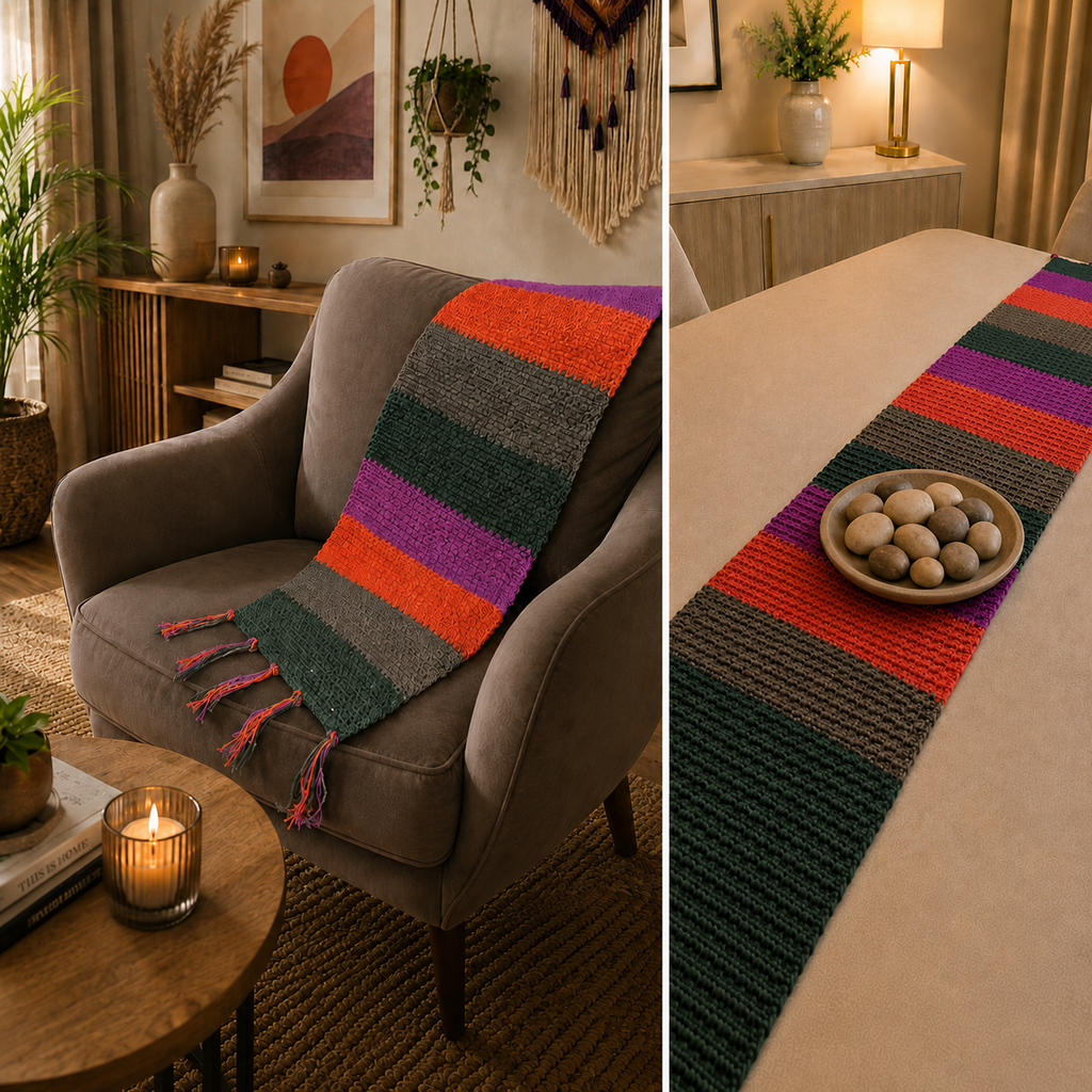 "Ovela Spice" table runner