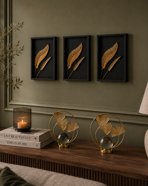 Verde Wall decor with Solis decor - (5 pieces)