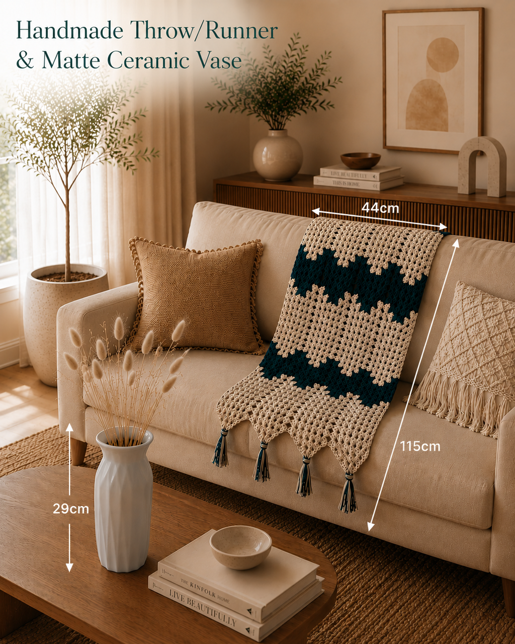 Ovela handmade Sahara with Verve Vase