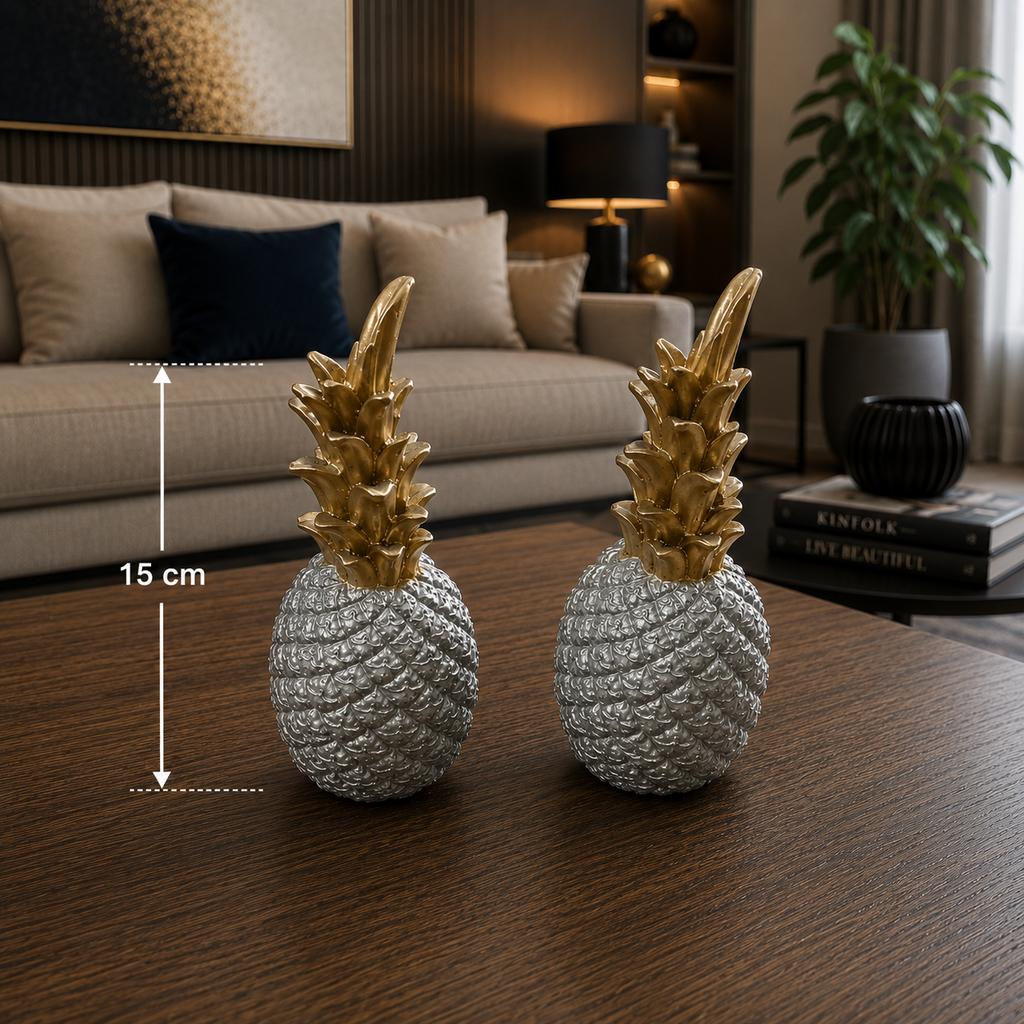 Ovela Tropics Pineapples(Silver with Gold)