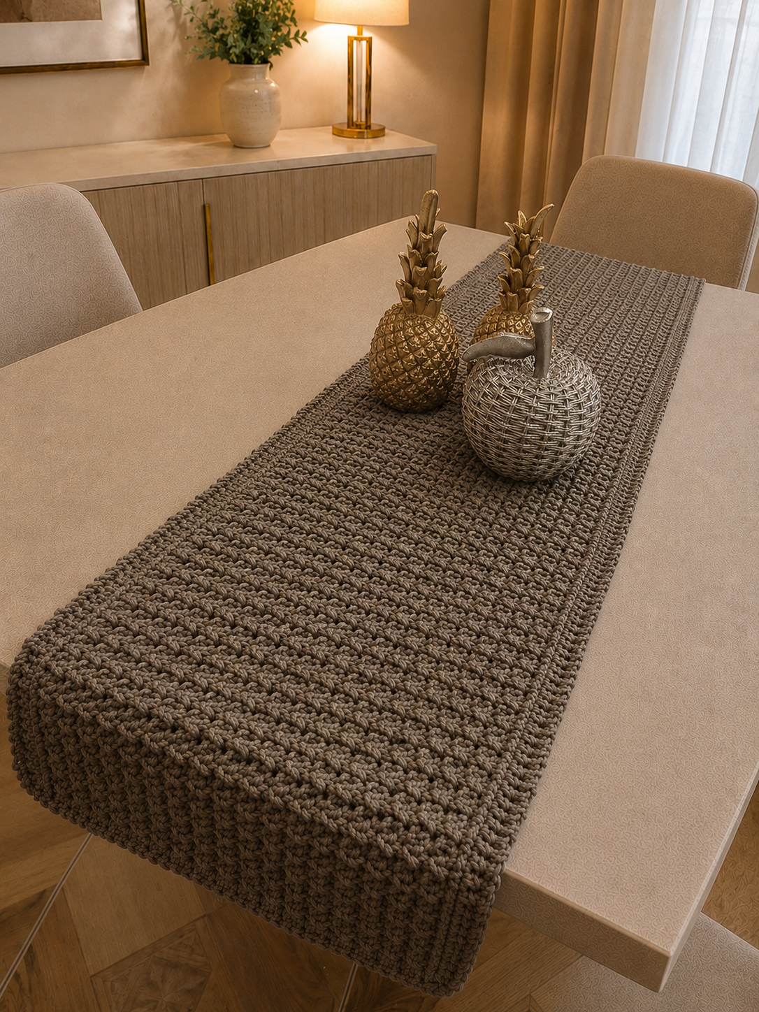 "Ovela Sand", Thick, textured design