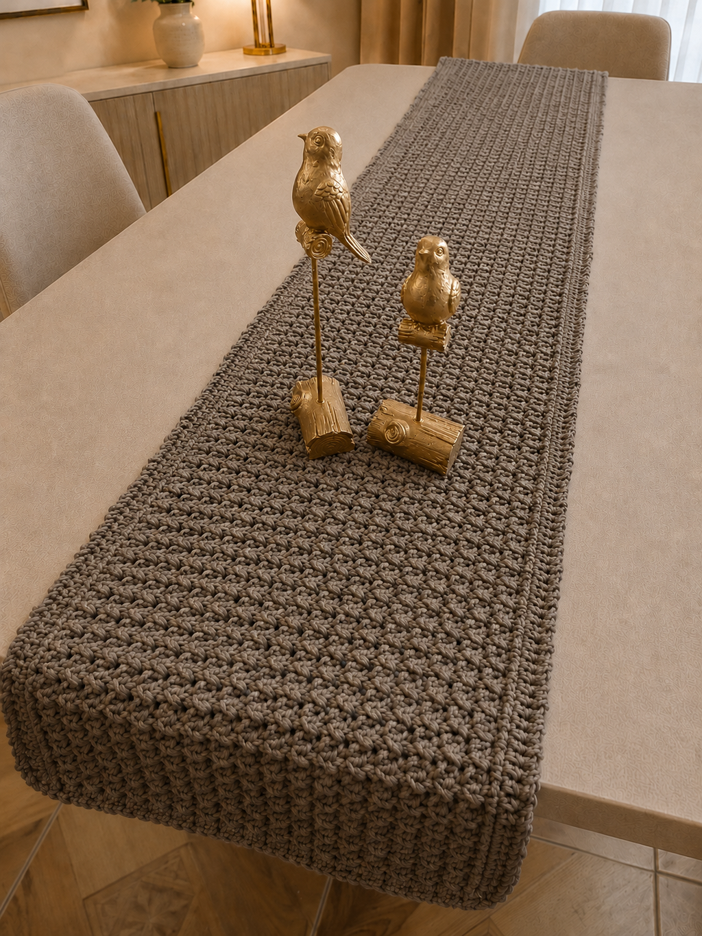 ديكور "Golden Songybird" (2 قطعة)