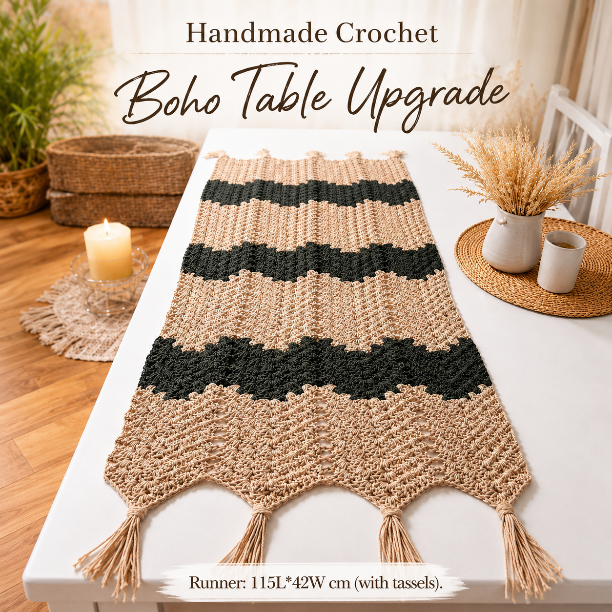 "Ovela Sahara" table runner