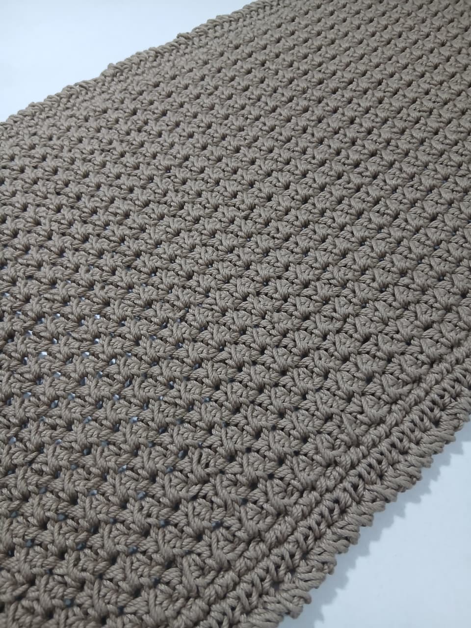 "Ovela Sand" Thick textured table runner