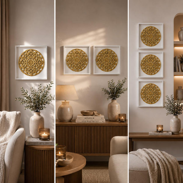 Ovela Azalea Wall decor (1 or 2 or 3 pieces)