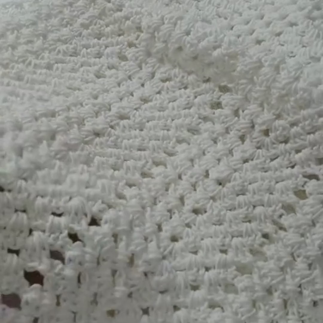 Handmade ,"Ovela Ivory" white table runner