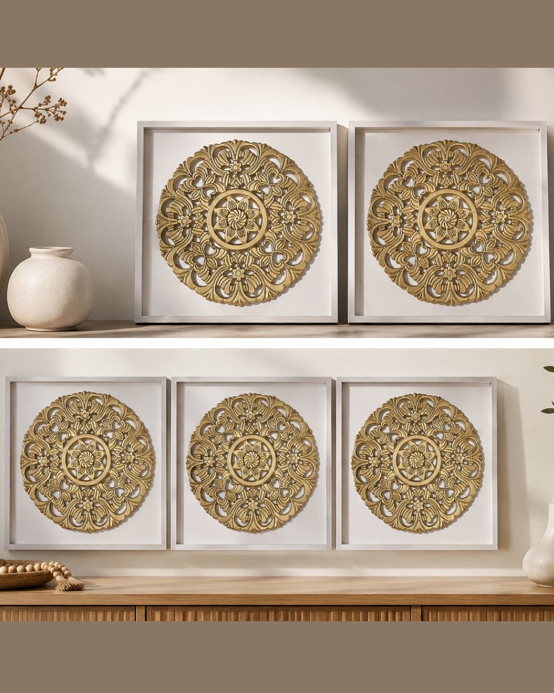 Ovela Azalea Wall decor (1 or 2 or 3 pieces)